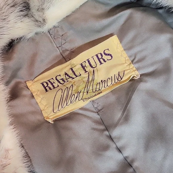 Genuine midi Fur coat - Picture 14 of 16